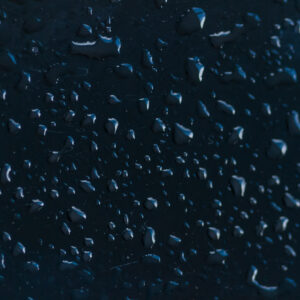 Water drops on dark background