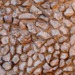 Coarse rock wall background